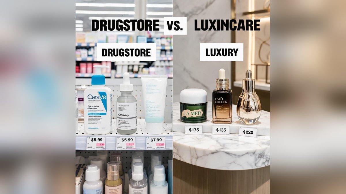 Drugstore vs Luxury Skincare