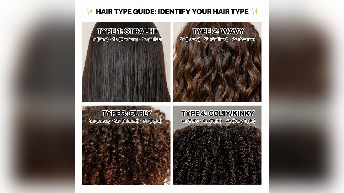 Hair Type Guide: How to Identify Your Hair