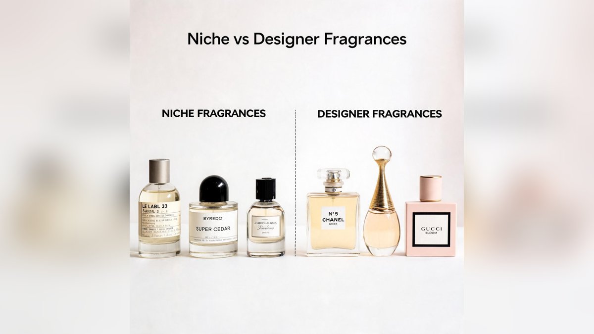 Niche vs Designer Fragrances: What's the Difference and Which to