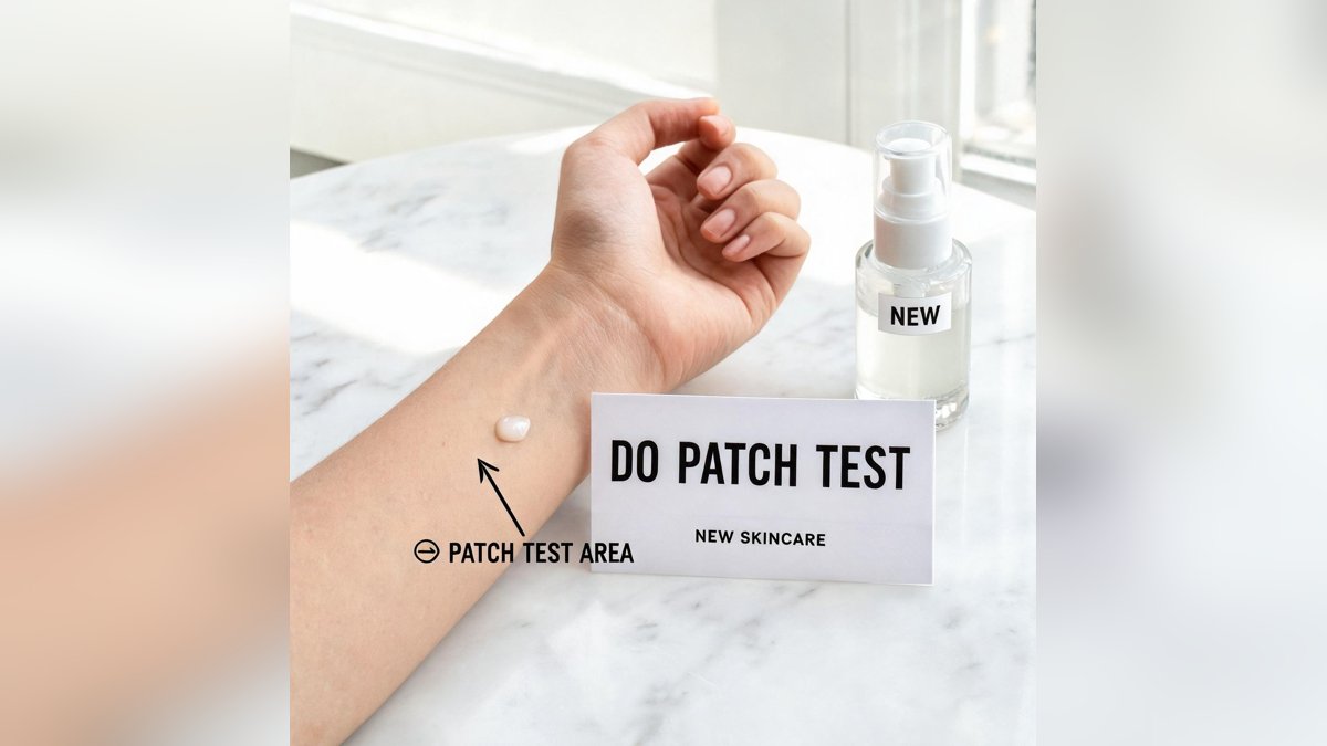 How to Do a Patch Test for New Skincare Products — Glow Guide
